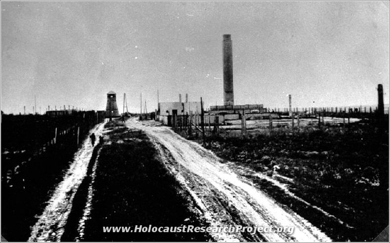 The road leading to the crematorium at Majdanek
